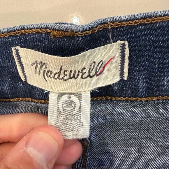 Madewell The Perfect Vintage Jean Womens 27 Dark Blue Wash Mom Denim Jean Casual - Picture 4 of 8